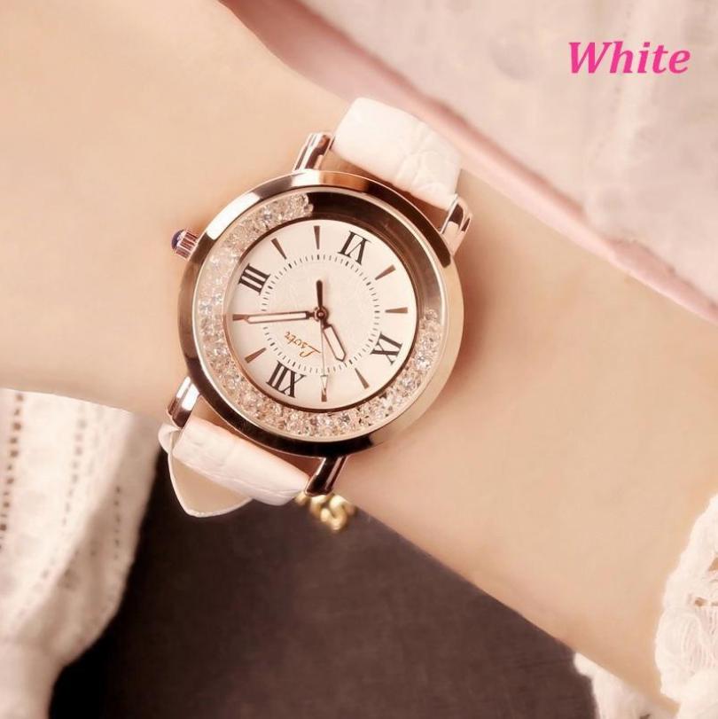 Reloj de pulsera con cristales móviles y correa de diferente color a  elección comprar a buen precio — entrega gratuita, reseñas reales con fotos  — Joom