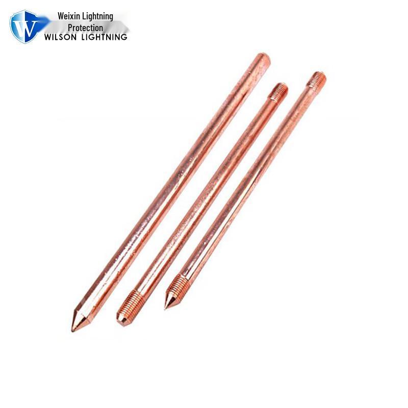 WILSON LIGHTNING Pure Copper Grounding Rod 14mm Pure Copper