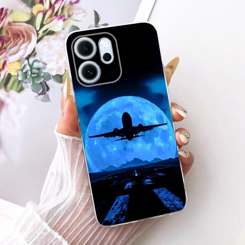 For Oppo Reno 14 Pro Case Reno14 F 5G Colorful Flowers Painted Cover Soft Slim Phone Case For Oppo Reno 14F Reno14 FS Pro Fundas