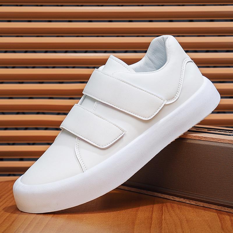 Casual sports shoes, anti-slip flat shoes, men's comfortable spring and autumn breathable vulcanized shoes, large size 46
