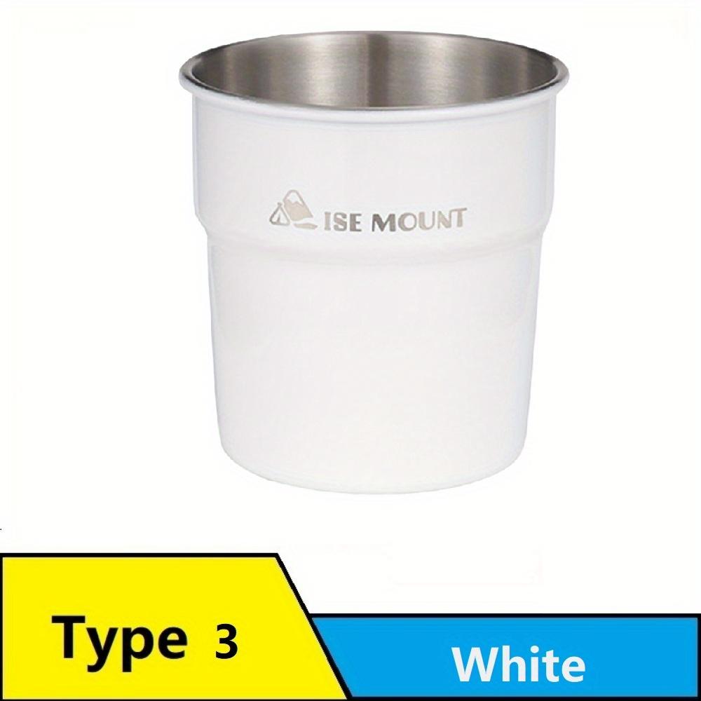 10.14oz Stainless Steel Stackable Camping Cup with Large Capacity and Portable Design