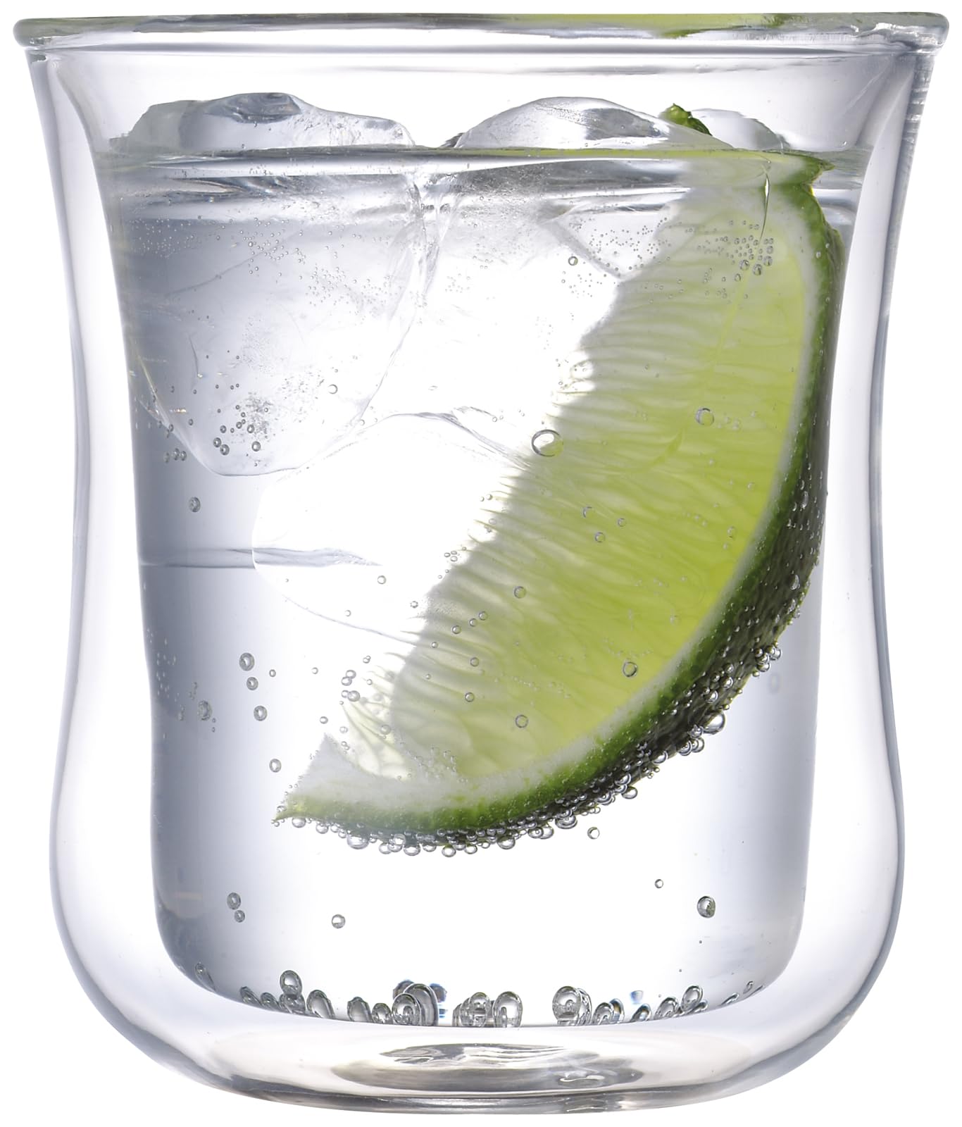 

Iwaki Heat-Resistant Double-Walled Glass, Air Glass, 230ml, K405, Clear