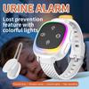 Alarma Inalámbrica para Enuresis Dispositivo Portátil con Recordatorio Vibratorio Alarma de Humedad de Orina Entrenamiento para Ir al Baño