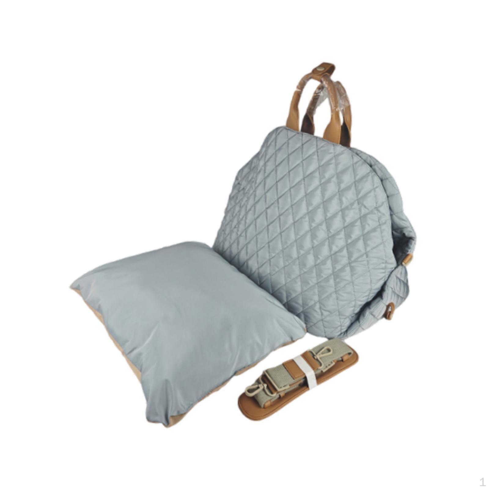 

Дорожная сумка для собак Котенок с подушкой Маленькая вылазка для кошек Blue Grey