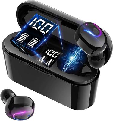 For Bluetooth Wireless 6 Hours Playtime 200 Hours Playtime 1200mAh Charging Bluetooth Deep Automatic IPX7 LED Separate Left and Right Comfortable