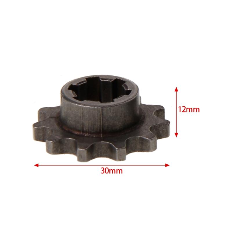 47cc 49cc Motorcycle Dirt Bike T8F 8mm 11 14 17 20 Tooth Front Pinion Sprocket Motorcycle Accessories