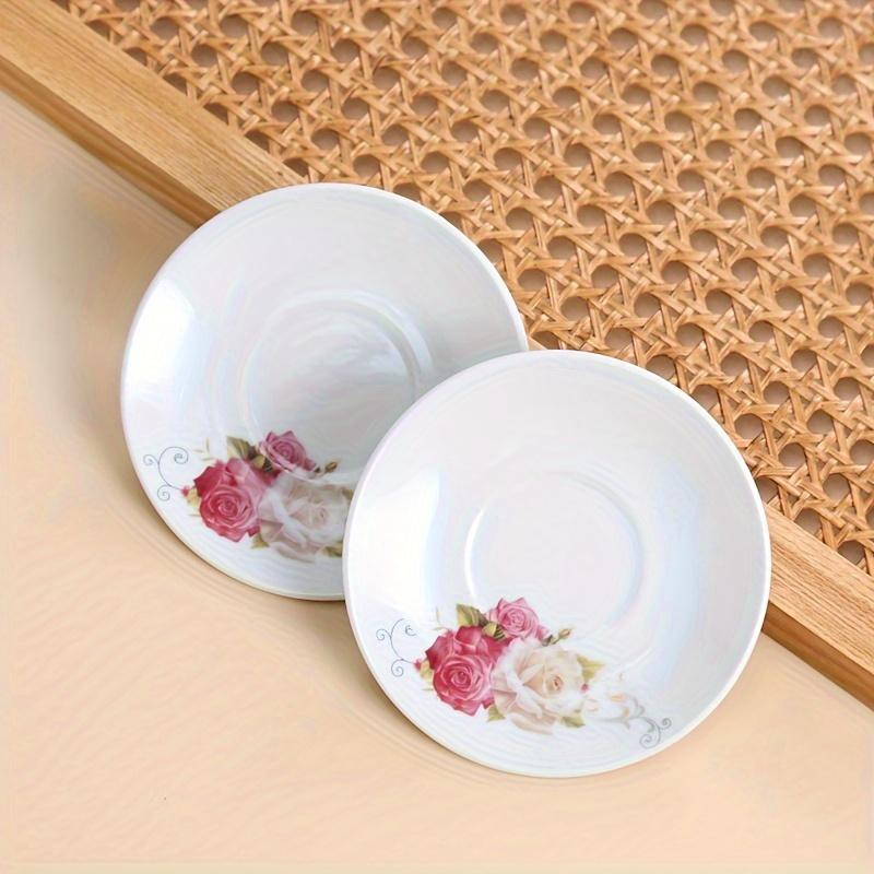 12pcs Ceramic Tea Set European Style Floral Ceramic Tea Set Include 6 Cups And 6 Plates Coffee Set For Home Tea Party Garden Party Coffee Shop Tea Acc