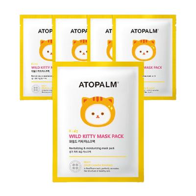 Atopam Wild Kitty Mask Pack 15g, 1 Pack, 5 Pieces