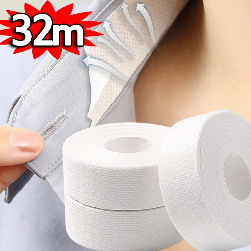 8/32M Klobouk Límec košile Ochrana proti nečistotám Samolepka pro upevnění Samolepicí Jednorázová Páska v roli Absorpční páska proti potu