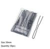 100/50pc 50/60mm Hair Pin And Clips U Shape For Headpiece Women Girls Hairpins Accessories Bride Wedding Head Jewelry Decoration