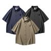Summer Collar Men's Short Sleeved Shirt Casual Business Shirt