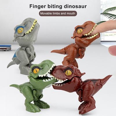 (Vzácná vzpomínka)Mini Finger Dinosauři Malá sběratelská akční figurka Dinosauří vejce Model