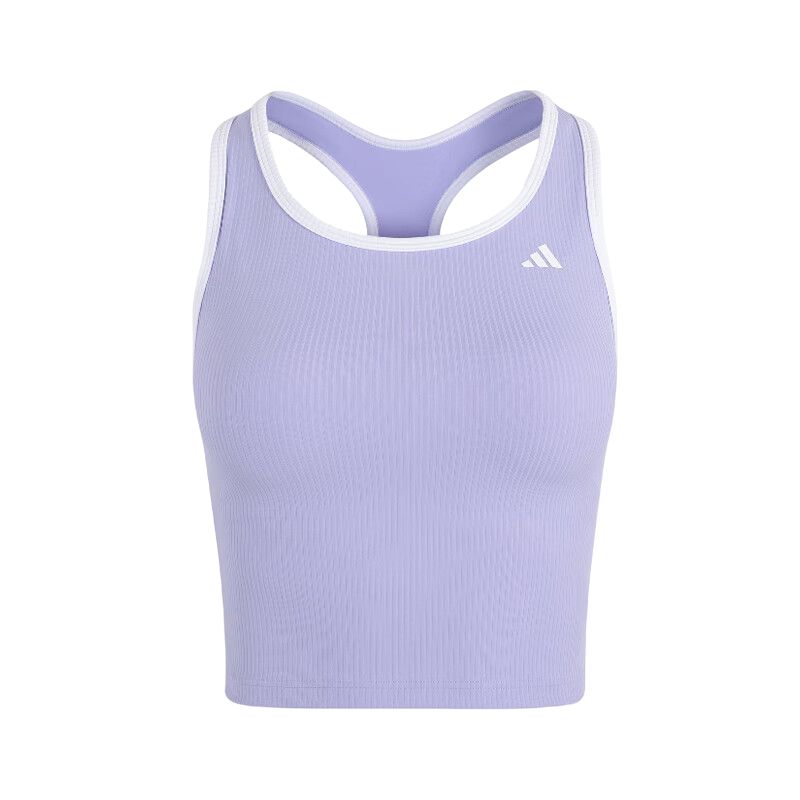Adidas SS25 Sport Vests Women s Light Purple/White JY7002 LCD