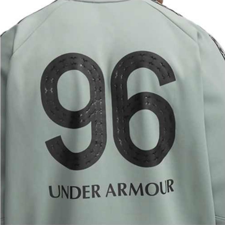 

Under Armour SS25 96 Terrace Crew Neck Football Long Sleeve Sweatshirt Men Lime-Green 1390111-348 XL