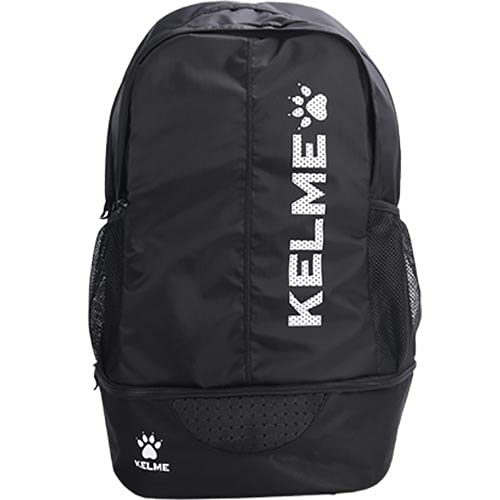 Kelme Backpack, Black, 35cm W X 52cm H X 19cm D, 9891020