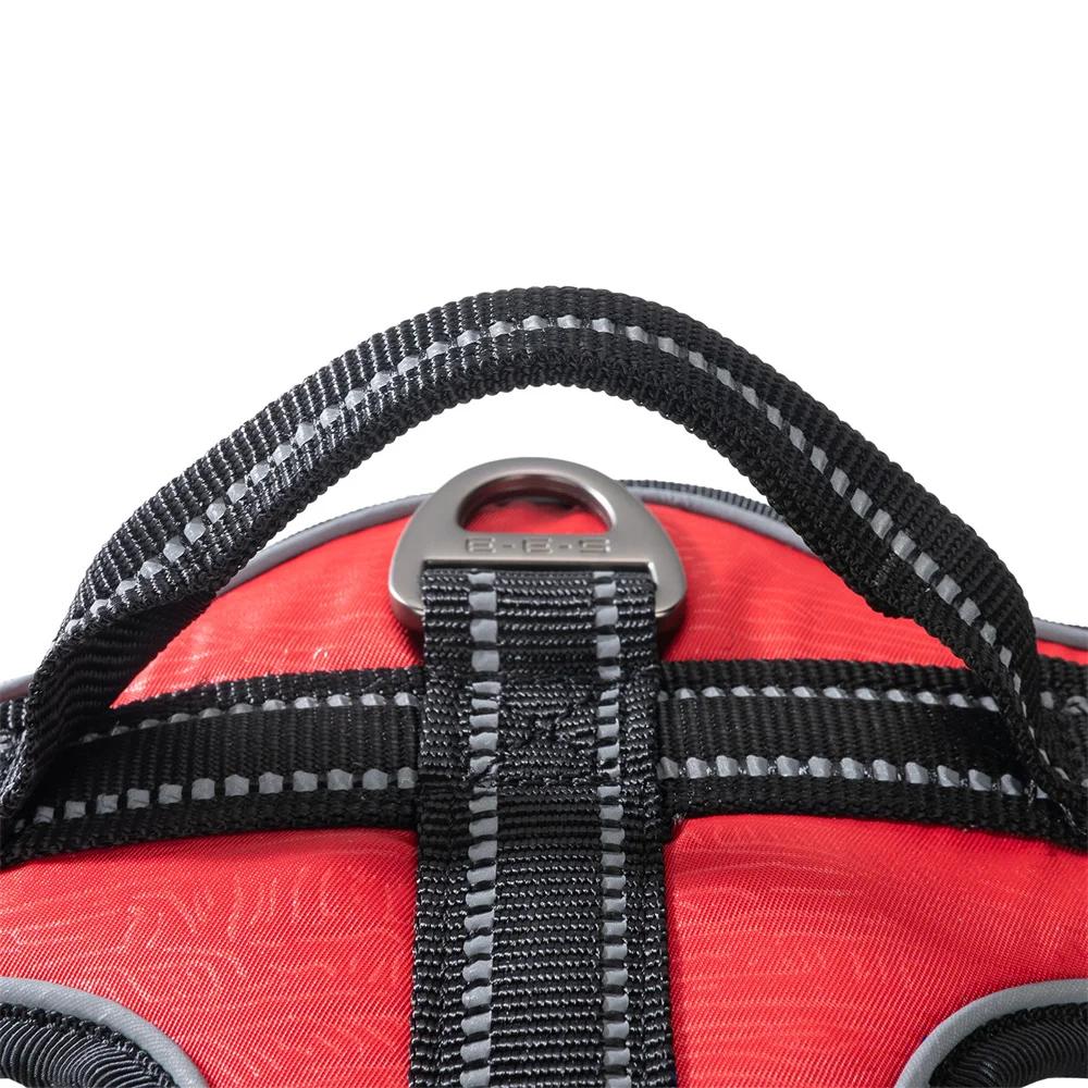 Hunde Geschirr Weste Reflektierendes Nylon Hunde Geschirr mit Griff für Kleine Mittelgroße Hunde Französische Bulldogge Spaziergang Haustierbedarf Geschirre