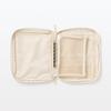 MUJI Collection Case with Selectable A5 W280 X H220 X NDG10A3A Pockets, Wide, Ivory, Approx. D35mm,
