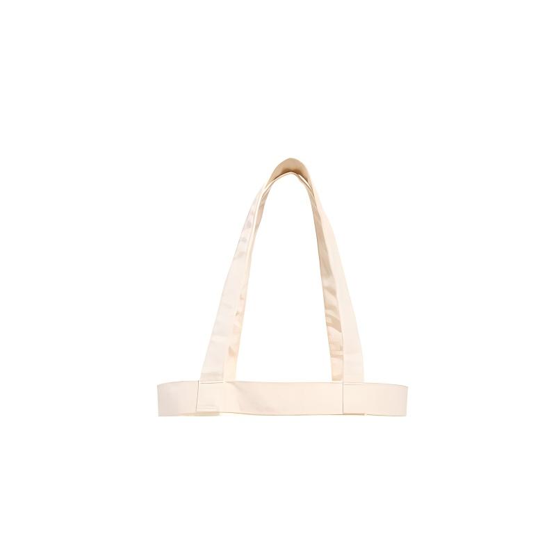 New Under Armour Cotton Tote Bag, Shopping Bag, Handbag, Shoulder Bag Women's Beige & Black 6001898-002