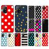 Red Black Gold Polka Dots Dot Phone Cover For Oppo Realme 8Pro 6PRO 6i 7pro 9i 9pro C11 C21Y C21 C25Y C25S C3 Q3S XT Cases Coque