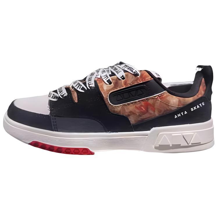 (WMNS) ANTA Skateboarding Series Sneakers  Black Brown  Women s 122248017-1 EU 37.5