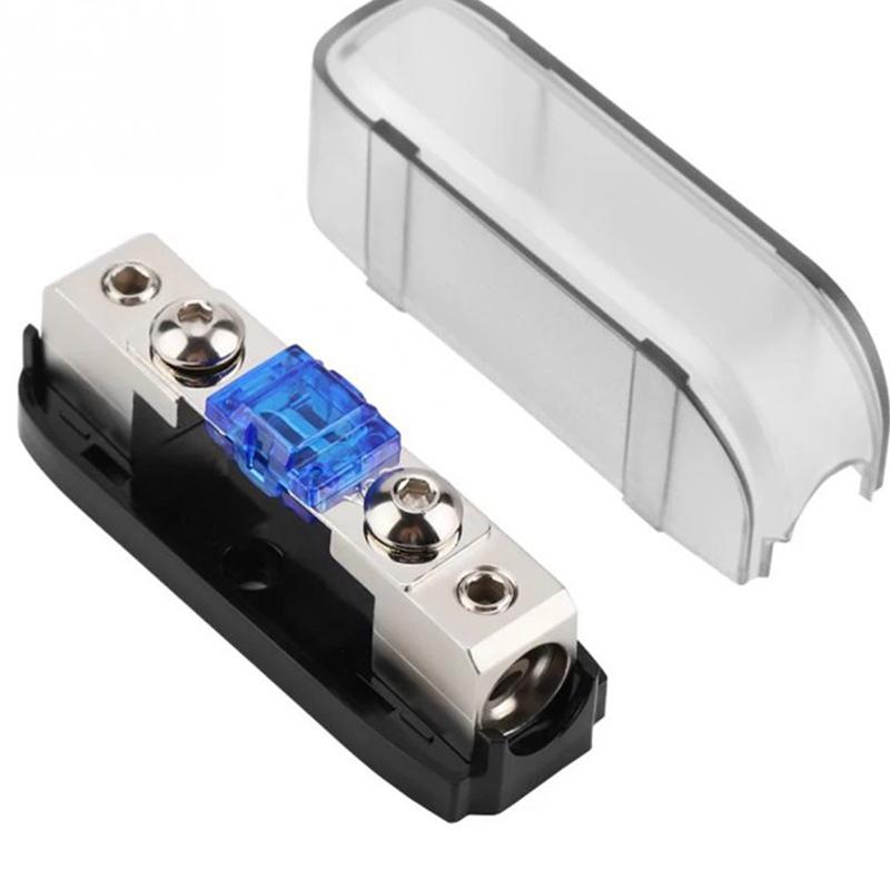 Car Audio Fuse Power Fuse Holder 30-150A Stereo Audio Single Way Agu Fuse Holder