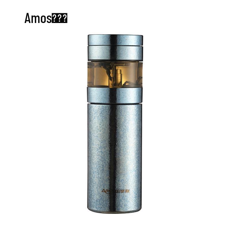 Yamosi 420ml Titanium Tea Infuser Travel Mug