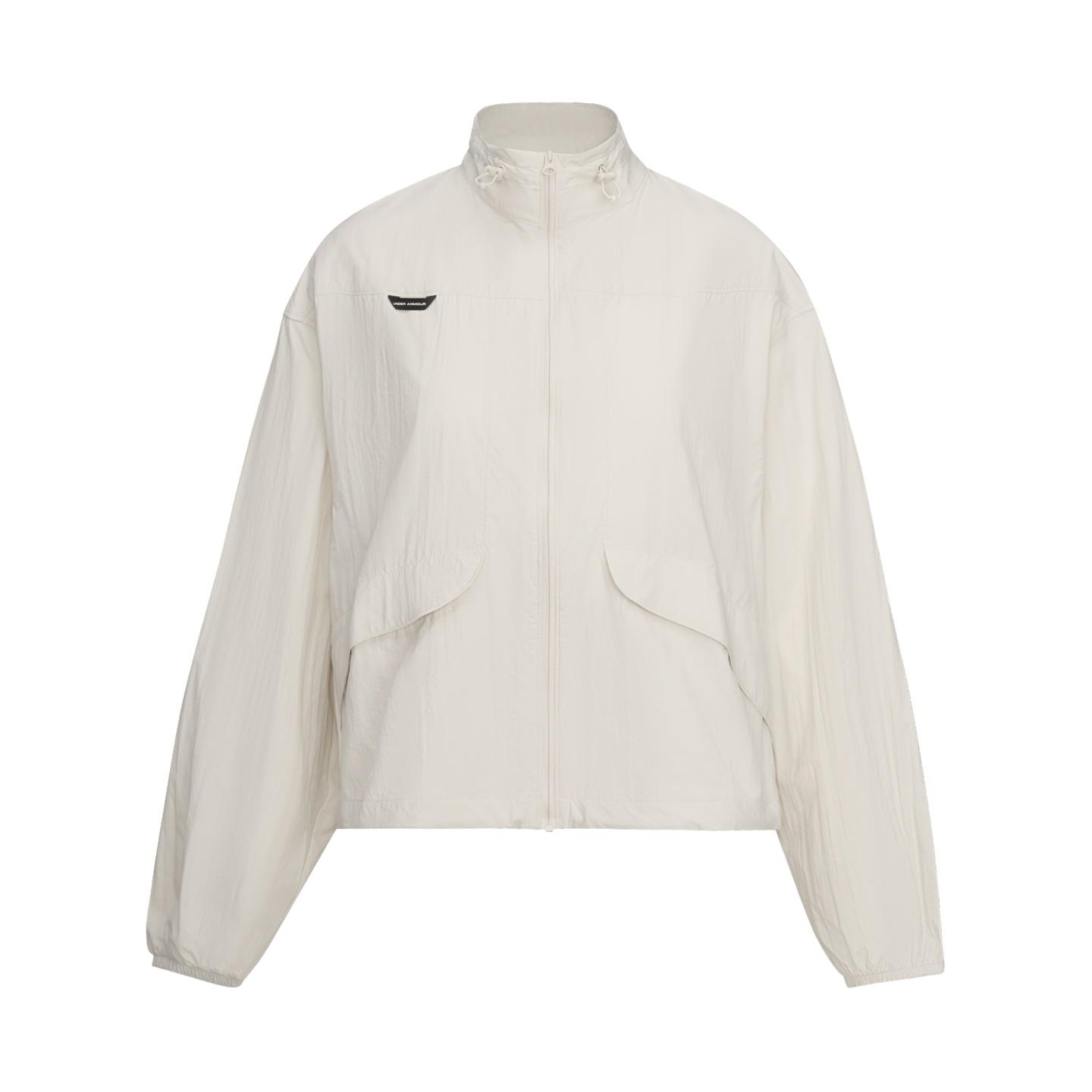 Under Armour SS26 Urban Outdoor Series Solid Color Stand Collar Fitted Jacket Women jackets 6014254-279 XS