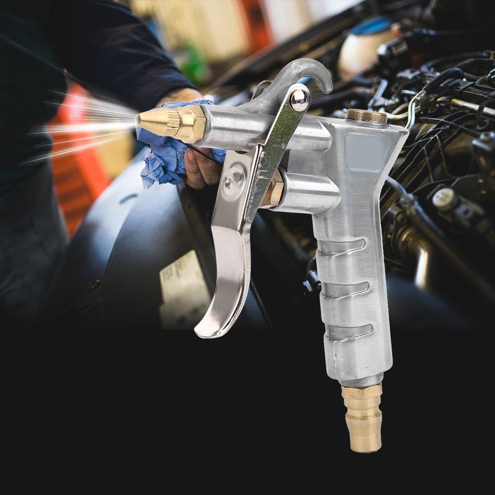 Air Dust Blow Gun Adjustable Length Pressure Spray Dedusting Washing Cleaning Tool