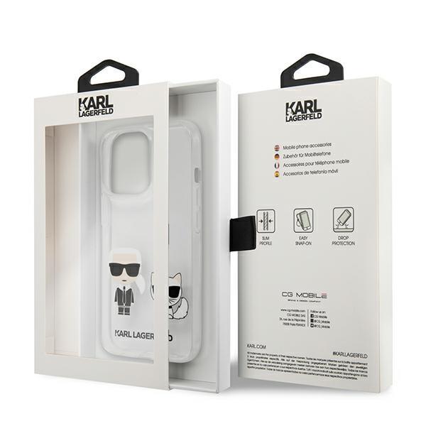 Karl Lagerfeld Klhcp13Xcktr Iphone 13Pro Max 6,7 Hardcase Transparent Karl & Choupette