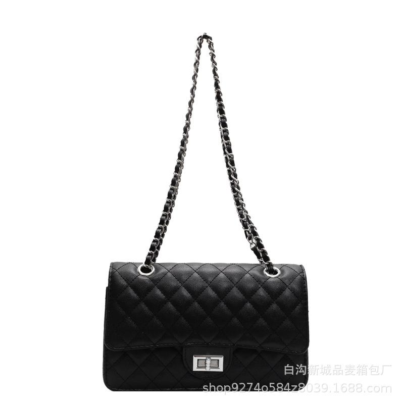 This year's popular bag 2025 autumn and winter new women's bag Internet celebrity chain messenger bag foreign style shoulder small square bag