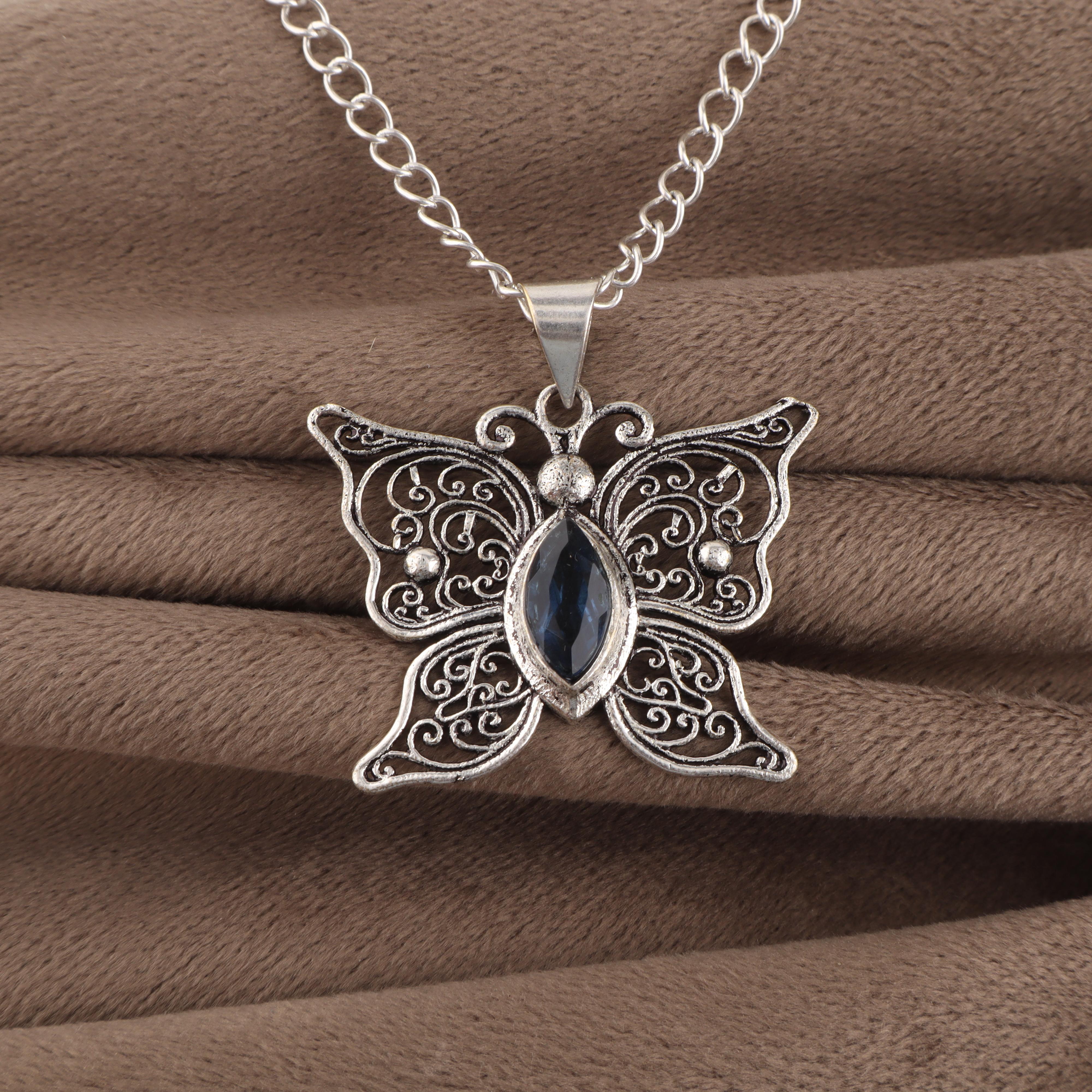 

Лондонский голубой топаз Драгоценный камень 925 стерлинговое серебро Стильный кулон 1,5 Украшения ручной работы для женщин CP-41-10