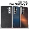 Husă Kevlar Fibră de Carbon Pentru Samsung Z Fold 7 6 5 Huse Textură Țesută Balamală Magnetică Ascunsă pentru Încărcare Magnetică Protecție Magnetică Rezistentă la Șocuri