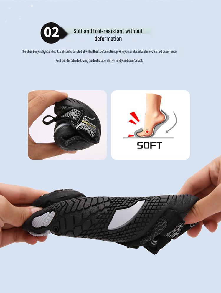 Children's Quick-Dry Five-Finger Beach & Water Adventure Shoes