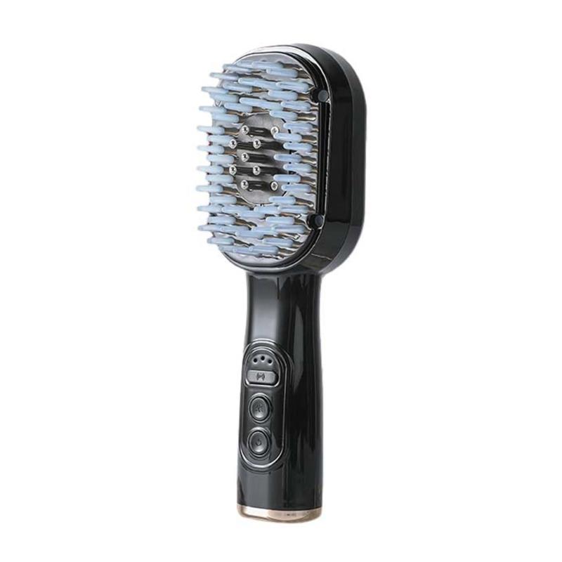 

3 In1 Electric Scalp Massage Tool Combines Scalp Massage Oil Application And Brushing Function Ergonomic Hair Care Tool чёрный