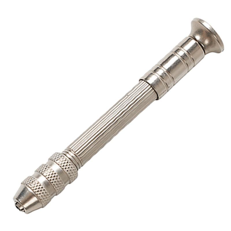 

11Pcs/Set 0.8-3.0mm Manual Twist Drill Bit Mini Hand Drill for Woodworking Jewelry Making and Watch Repair Rotary Tool 1PC-Drill rod срібний