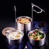 Churong Outdoor 3.6L Portable 304 Stainless Steel Insulated Food Container