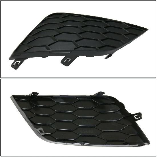 WFLNHB Left Side Front Bumper Fog Light Cover Grilles Replacement for Nissan Sentra 2016-2018 Fog Light Bezels Driver Side