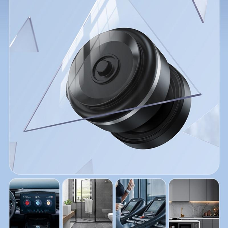 Electric Vacuum Magnetic Suction Phone Bracket with Strong Suction Cup for Navigation Driver Passenger Easy Installation