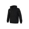 Solid Color Loose Fit Sports Zip-Up Hoodie Jacket Men Jackets Black IQ1371