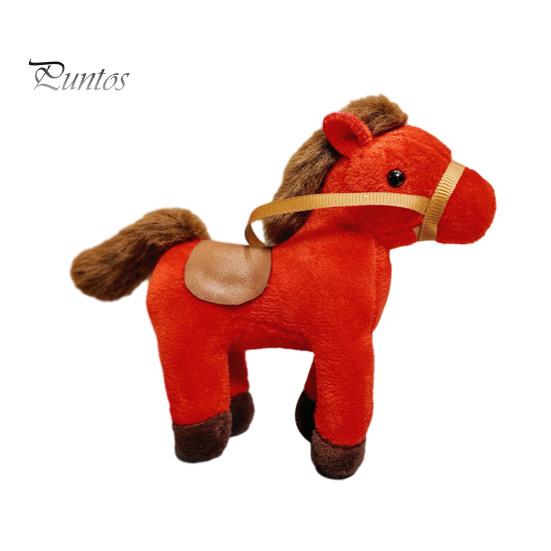 Travel Bag Keychain Pendant Plush Horse Mascot Kids Handbag Charm Accessory Backpacks Handbags Wallets Luggage Accessories Party Favor