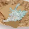 Stylish Spirals Hair Claw Clip Crystals Clear Acrylic Hair Clasp for Daily Use Secure Hold Gentle On Scalp
