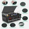Oxford Cloth Car Trunk Organizer: Folding Storage Box for Onboard Use.