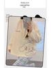 Women's Plus Size Cartoon Pajama Set: Long-Sleeve Spring/Fall Home Wear, Loose Fit, Suitable for Outdoors