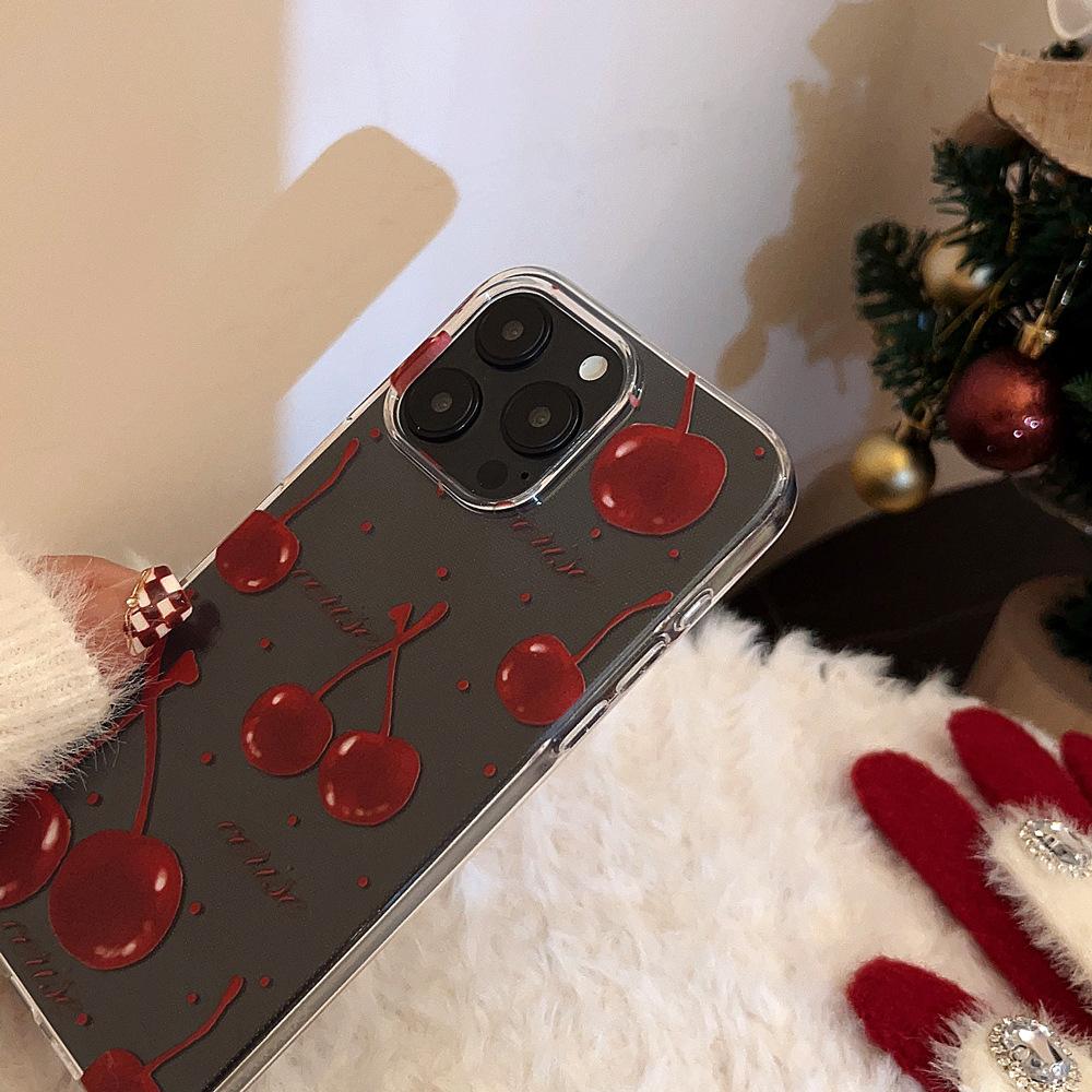 Art Cherry Case for iPhone 17 iPhone 17 Pro Max