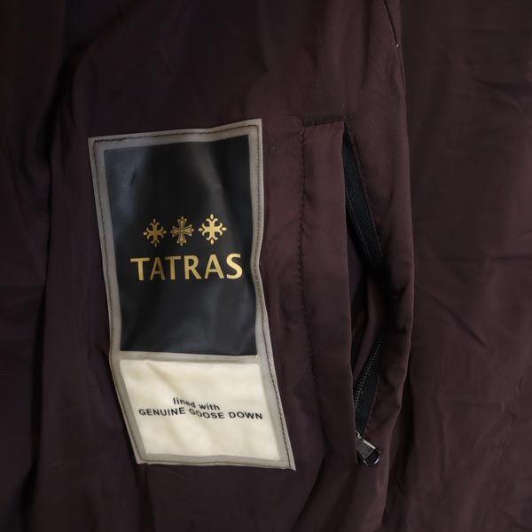 TATRAS Down Coat 2 Brown Waist Belt Women Used