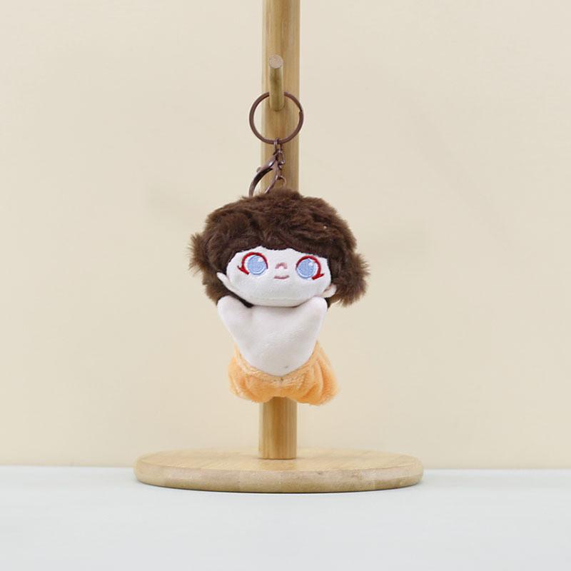 Cozy And Cute Cotton Doll Plush Toy Keychain Ideal Bag Charm And Gift For Girls