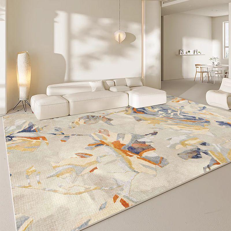

Nordic Style Floral Design Big Size Bedroom Decoration Carpet Soft Antiskid Living Room Rug Lint-free Easy Clean Sofa Table Mat 80x120cm