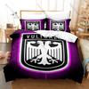 Psychedelic Graduation Bear Graphic Ye Kanye West Vintage Hip Hop Star Bedding Set Duvet Cover With 2 Pillowcases Teen Urban
