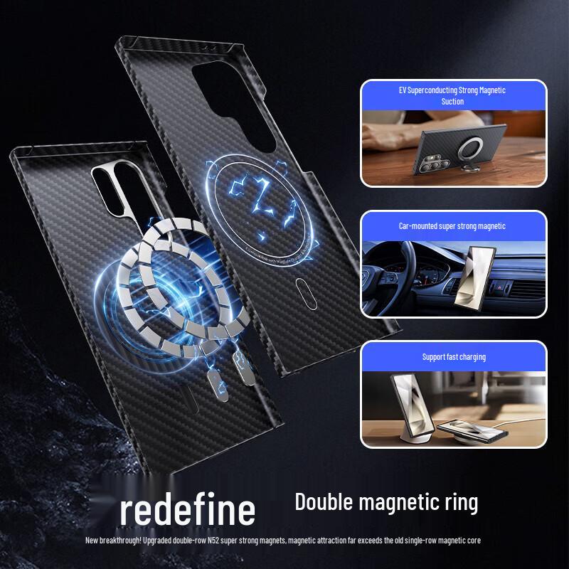 Xianyan Aramid Fiber Magnetic Phone Case for Samsung Galaxy S25/S24 Ultra