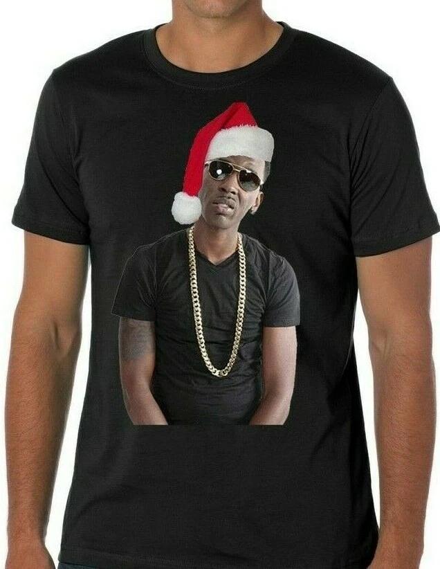 2021 Young Dolph Santa Christmas Rest In Peace RIP Unisex T shirt 2XL